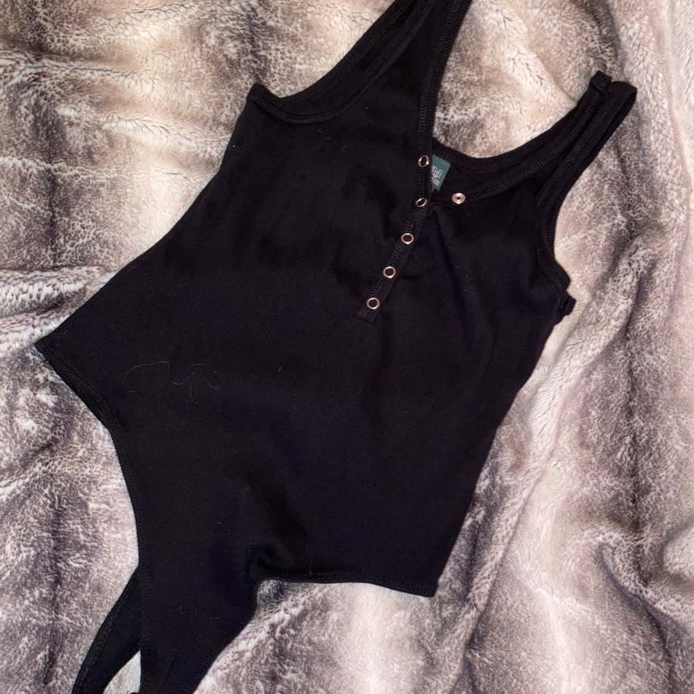 black one piece tank